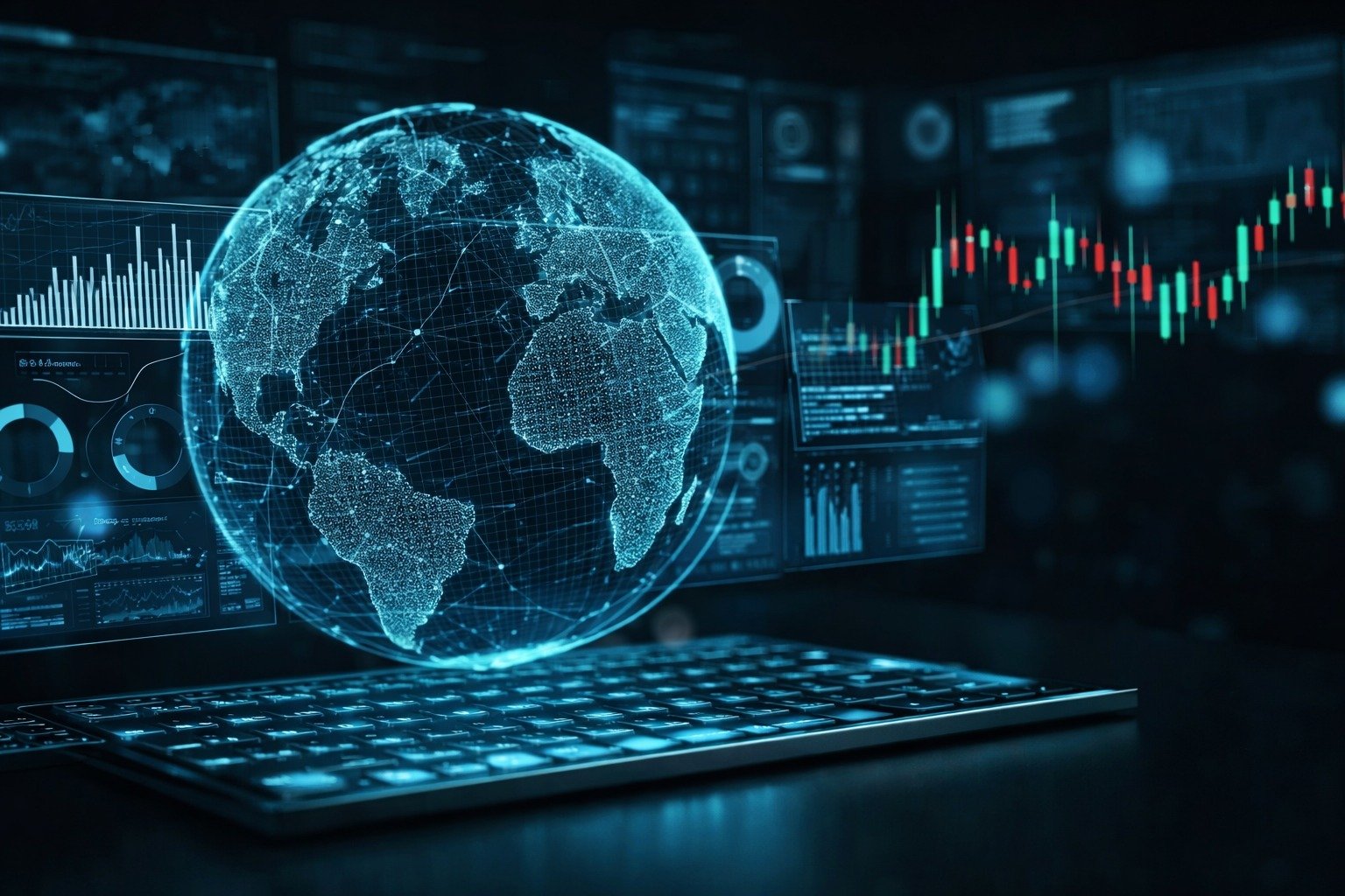 Futuristic Trading Platform